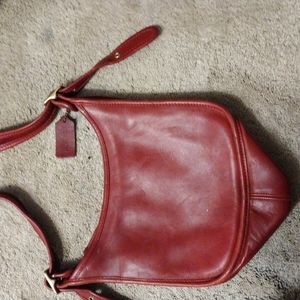 COACH Classics Janice's Legacy Red Hobo Bag 9950